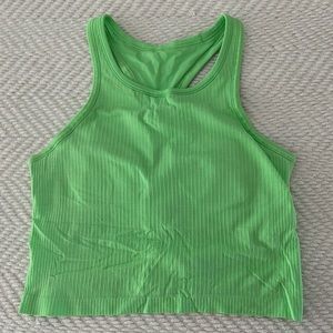 Lululemon ebb to street cropped tank
